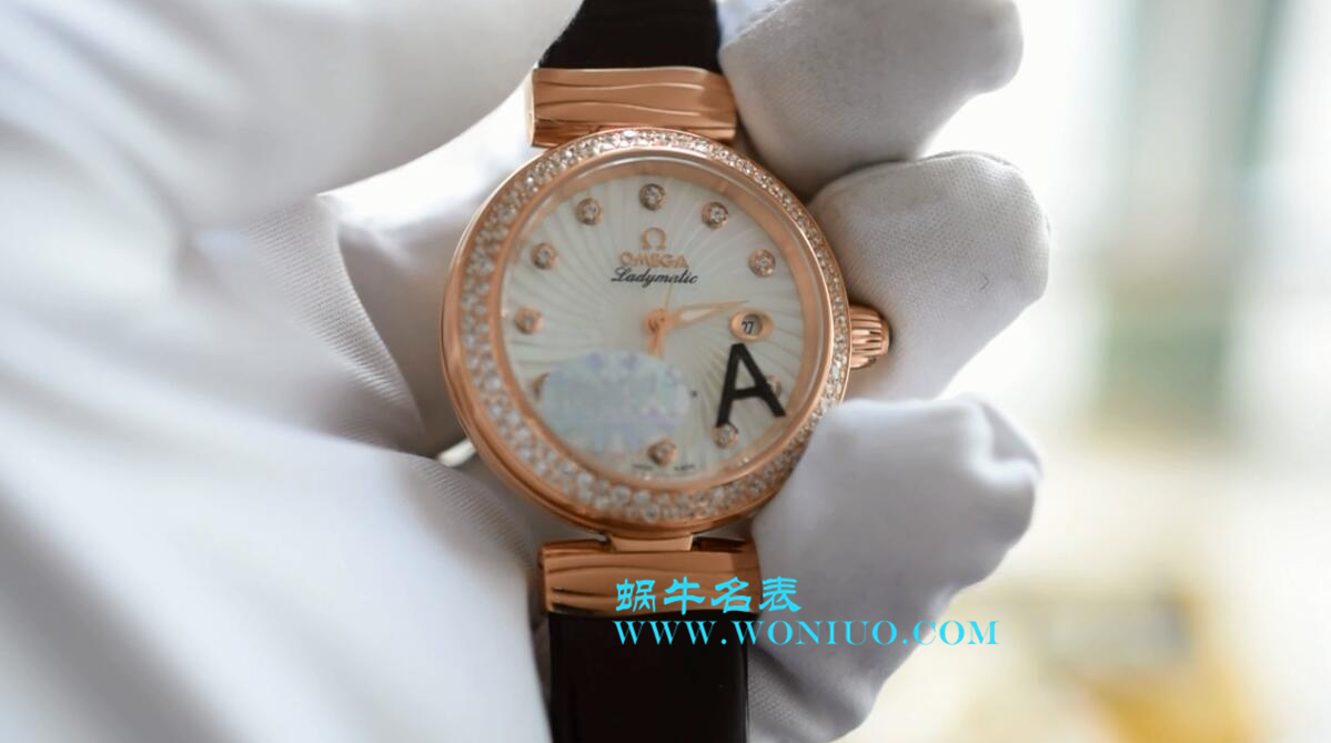 【HBBV6 Perfect  High quality  Replica Watches 】OMEGA碟飞鸟巢系列425.68.34.20.55.004女士机械 wrist watches  / M317