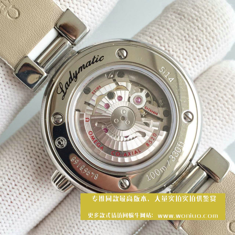 【V6 Factory 1:1 High quality  Replica Watches 】OMEGA碟飞系列425.33.34.20.55.001 女士 wrist watches 《OMEGA鸟巢》 / M063