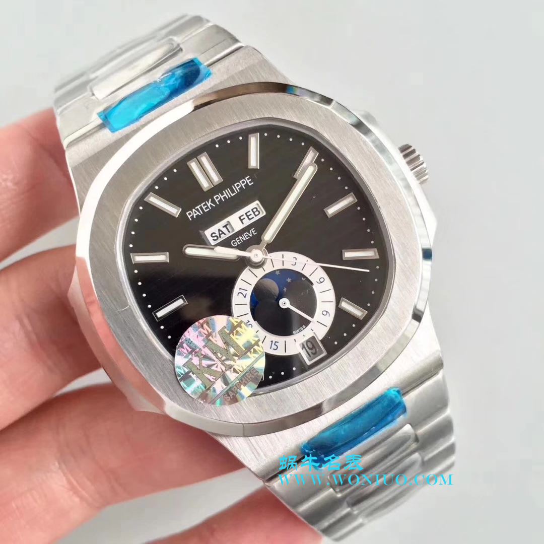 【KM Perfect  Knockoff  Watches 】 PATEK PHILIPPE Nautilus系列精钢男表5726A-001 / BD204