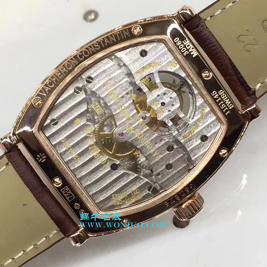【TF Factory  Perfect  High quality  Knockoff  Watches 】Vacheron Constantin  马耳他系列30080/000R-9257单日历手动上链 Tourbillon  wrist watches  / JS184