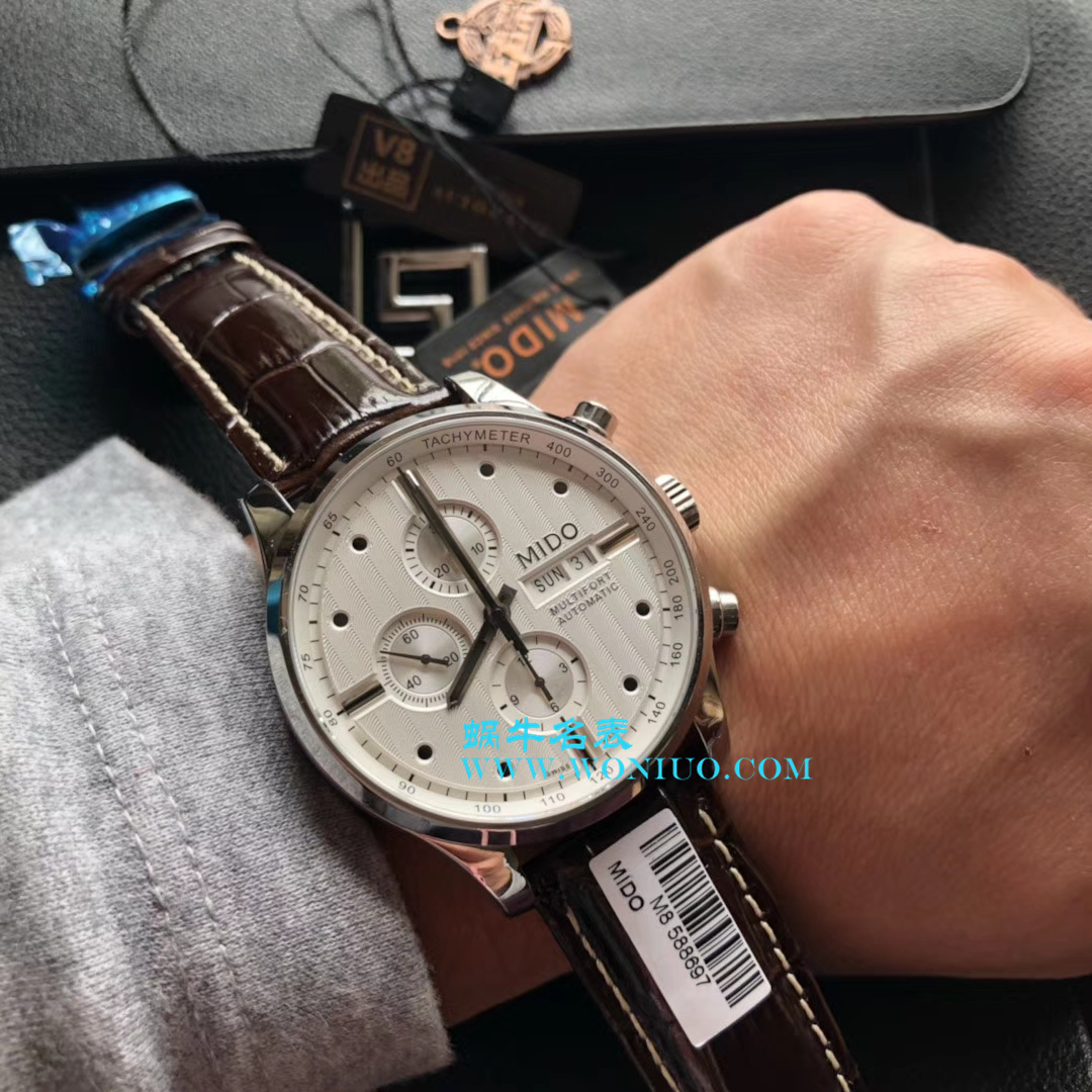 【台湾 Factory 1:1 High quality  Copy  Watches 】美度舵手系列M005.614.16.031.00 wrist watches  / M15