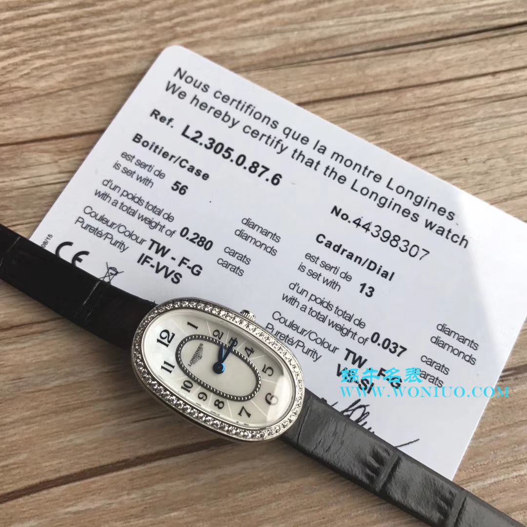 【 Video analysis KZ台湾 Factory  High quality  Knockoff  Watches 】 Longines 优雅圆舞曲系列L2.305.4.87.6女士石英 wrist watches  / LAC043