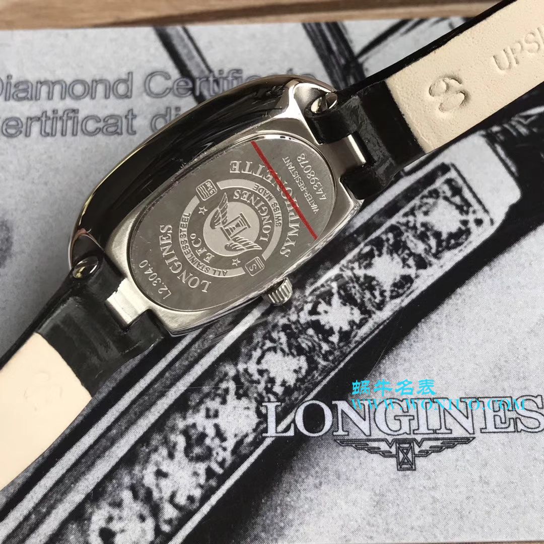 【 Video analysis KZ台湾 Factory  High quality  Knockoff  Watches 】 Longines 优雅圆舞曲系列L2.305.4.87.6女士石英 wrist watches  / LAC043
