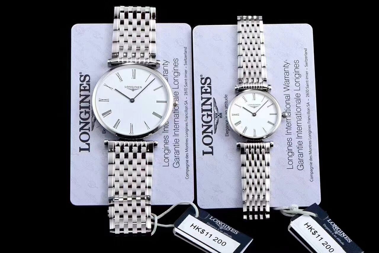 【MK Factory  Perfect  High quality  Copy  Watches 】 Longines 优雅系列L4.209.2.12.7女士 wrist watches  / L073B