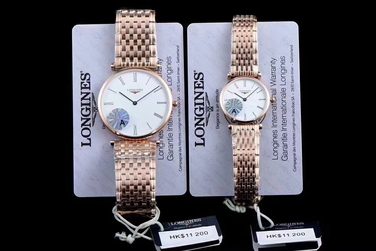 【MK Factory  Perfect  High quality  Copy  Watches 】 Longines 优雅系列L4.209.2.12.7女士 wrist watches  / L073B