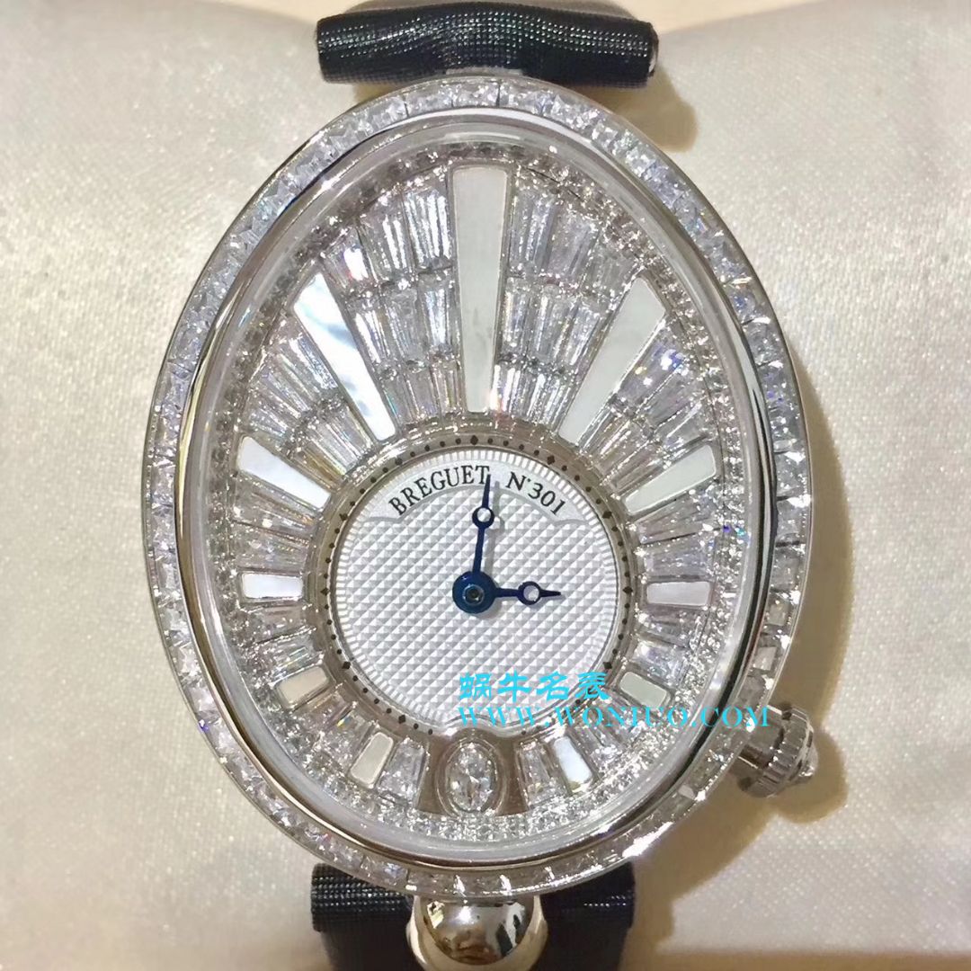 【独家实拍那不勒斯皇后奢华版T钻机械女表】 Breguet  / BZ044