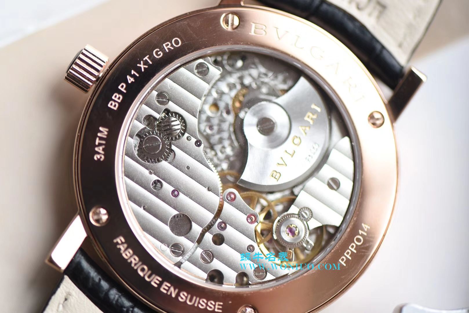 【台湾 Factory  Perfect  High quality  Replica Watches 】 BVLGARI BVLGARI∙BVLGARI系列102358 BBP41WGLXT wrist watches  / BZ018