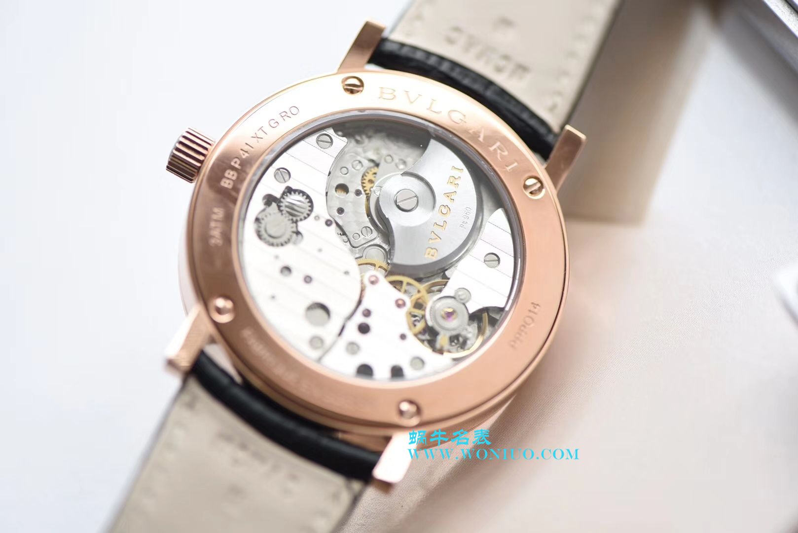 【台湾 Factory  Perfect  High quality  Replica Watches 】 BVLGARI BVLGARI∙BVLGARI系列102358 BBP41WGLXT wrist watches  / BZ018