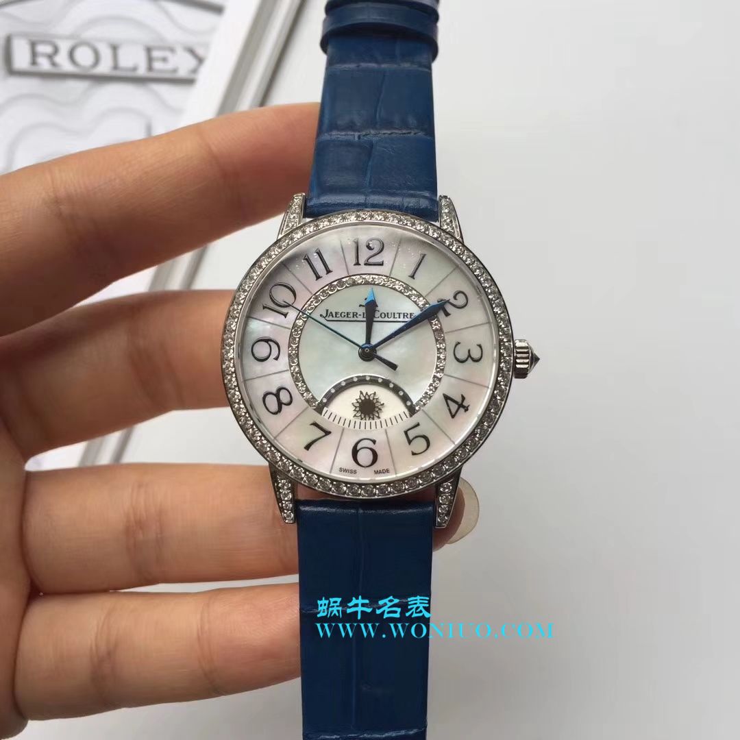 【TF Perfect  High quality  Replica Watches 】Jaeger-LeCoultre  Rendez-Vous Classic经典 Rendez-Vous  wrist watches 系列Q3433491女士 wrist watches  / JJ029C