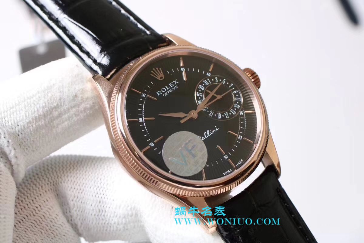 【VF Perfect  High quality  Replica Watches 】 Rolex 切利尼日历型系列50515、m50519-0013、50519白盘、黑盘 wrist watches  / R122