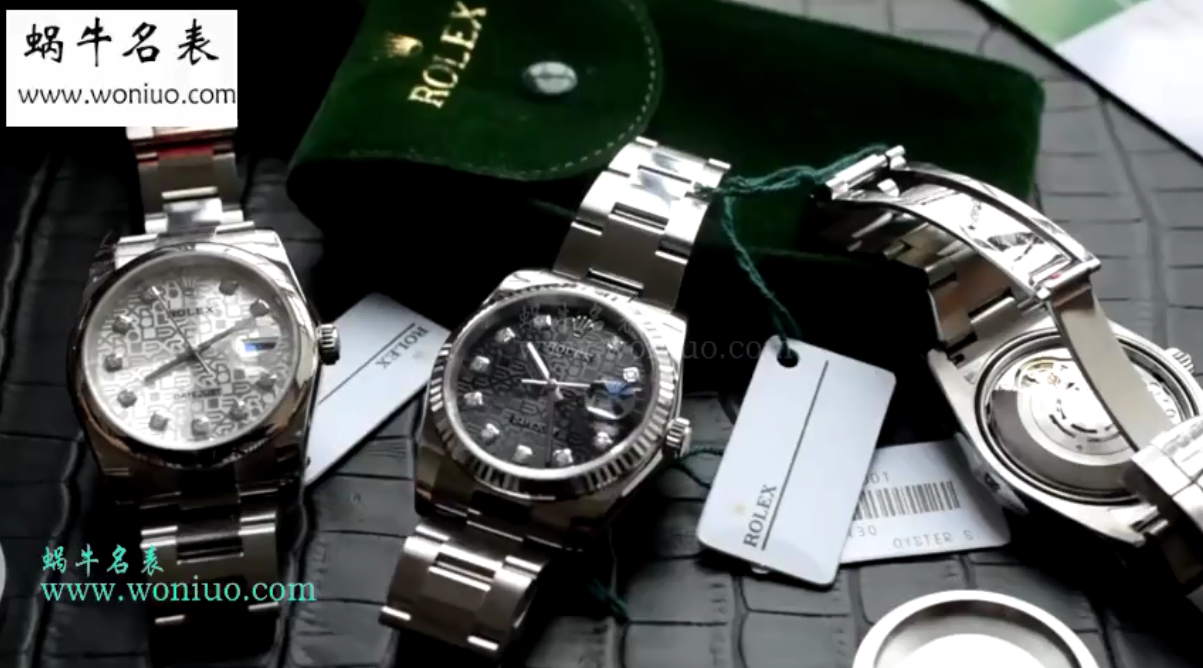 【DJ Perfect  High quality  Replica Watches 】 Rolex 36  Datejust 系列116234白纪念花纹盘镶钻 wrist watches  / R210