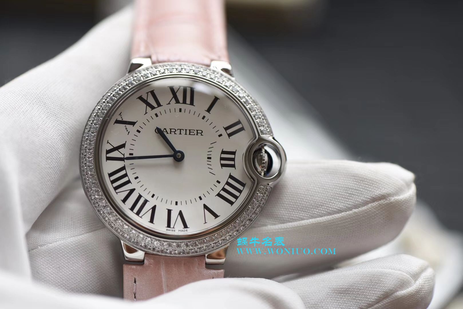 【HBBV6 Perfect  High quality  Replica Watches 】 Cartier  蓝气球系列WE900651女装36毫米石英 wrist watches  / K150