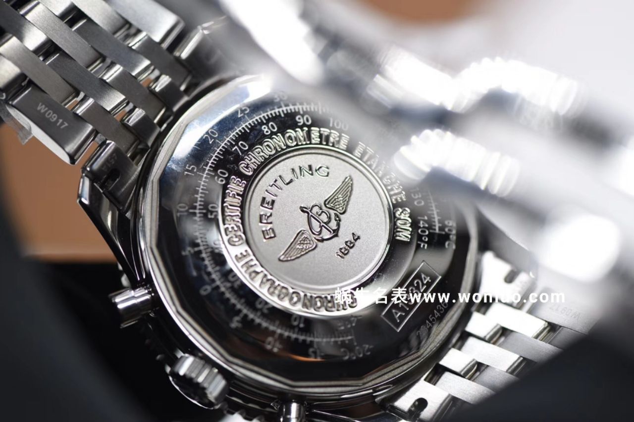 款堪称百年经典！ Breitling 航空计时原单货蓝面+黑面+皮带+钢带A1332412|C942|451A / BL083