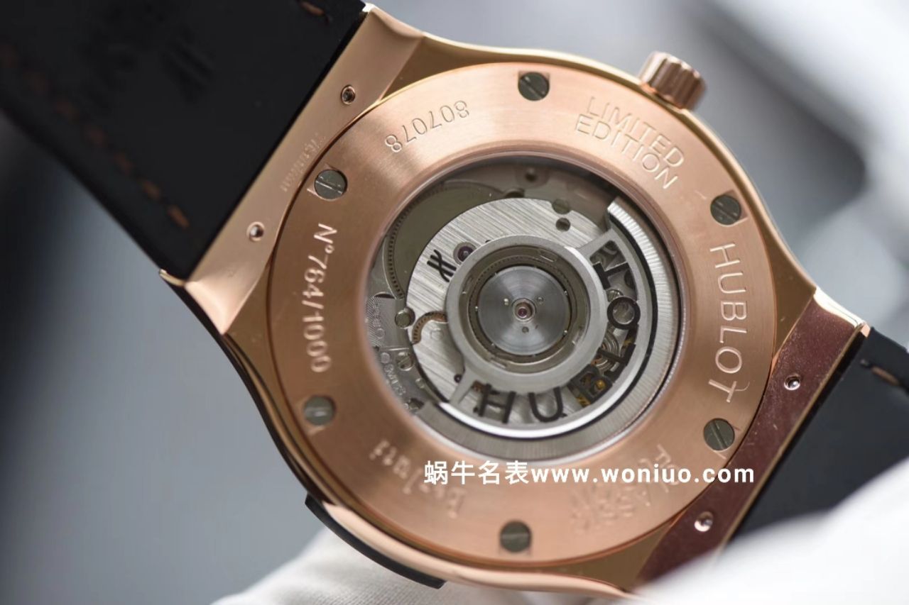 【台湾SR High quality 1:1 Copy  Watches 】  Hublot 经典融合系列511.OX.0500.VR.BER16 （Scritto款） wrist watches  / YB041