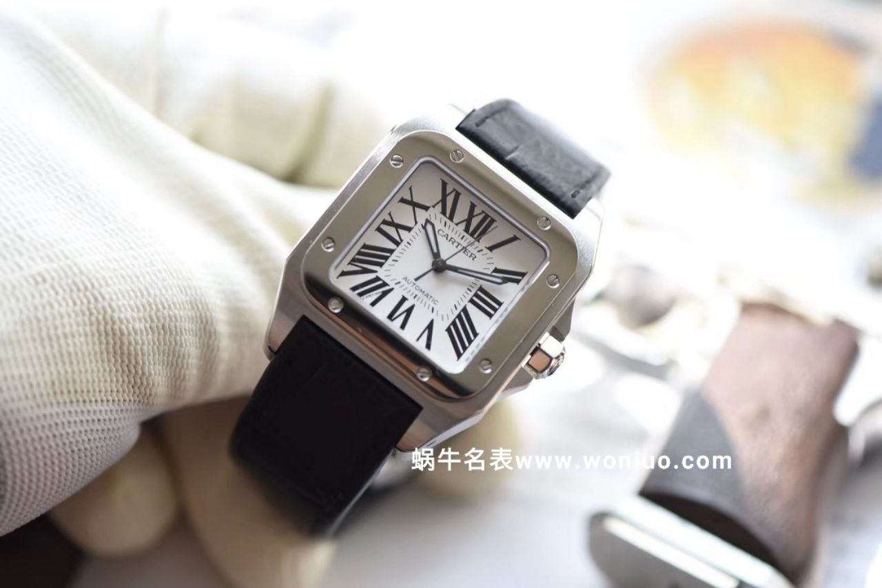 【独家视频测评HBBV6 Factory  Perfect  High quality  Replica Watches 】 Cartier   Santos 系列W20126X8 女士机械 wrist watches  / KDY084