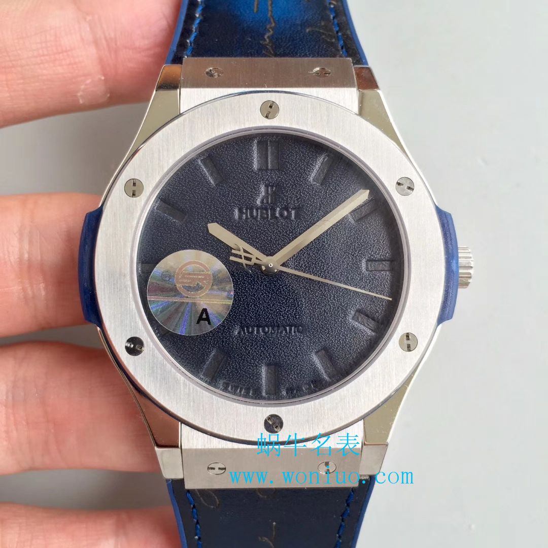 【台湾SR High quality 1:1 Copy  Watches 】  Hublot 经典融合系列511.OX.0500.VR.BER16 （Scritto款） wrist watches  / YB041