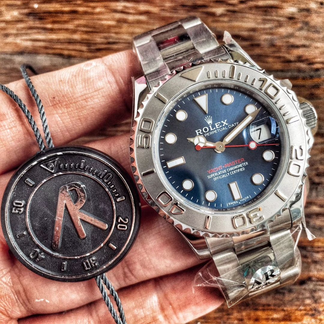 【AR Perfect  High quality  Replica Watches 】 Rolex  Yacht-Master 系列268622 wrist watches 中性37毫米男女 / R205
