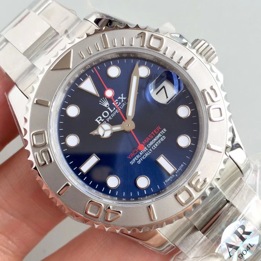 【AR Perfect  High quality  Replica Watches 】 Rolex  Yacht-Master 系列268622 wrist watches 中性37毫米男女 / R205