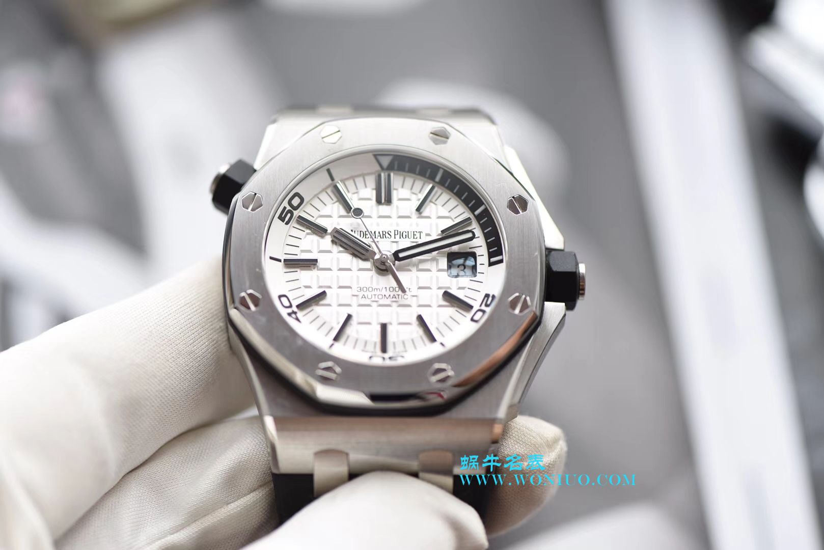 【JF Factory  High quality  Copy  Watches 】Audemars Piguet  Royal Oak Offshore 系列15710ST.OO.A002CA.02机械 wrist watches  / AP057