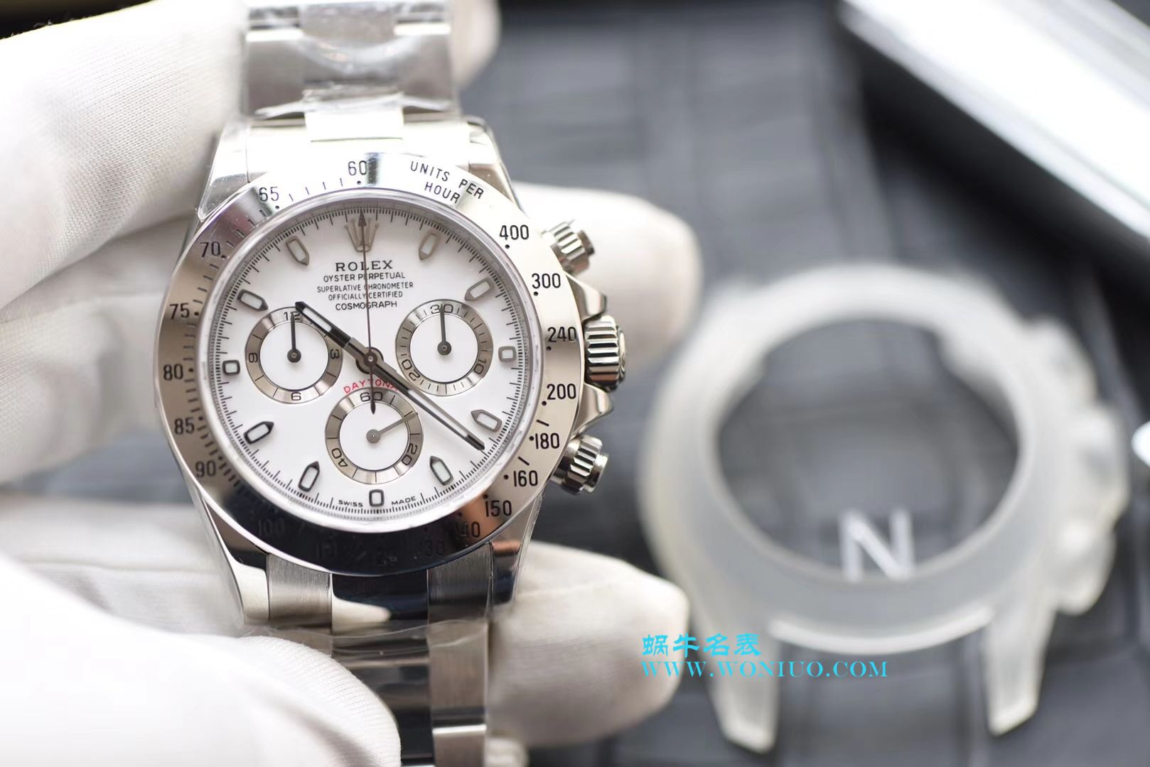 【N Factory 最新神作～原装结构4130】 Rolex  Cosmograph Daytona  top  Replica Copy  Ditongna 系列116520-78590 白钢 Ditongna  / R217