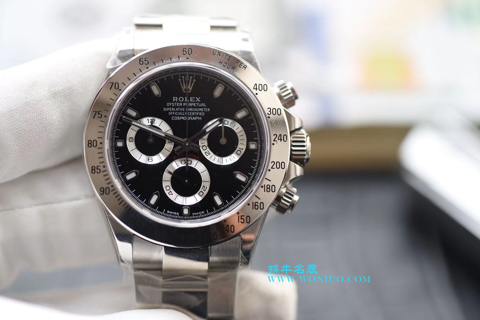 【N Factory 最新神作～原装结构4130 Ditongna 】 Rolex  Cosmograph Daytona  Ditongna  Best  Replica Copy  Watches 116520-78590 黑盘 wrist watches (黑钢迪) / R216