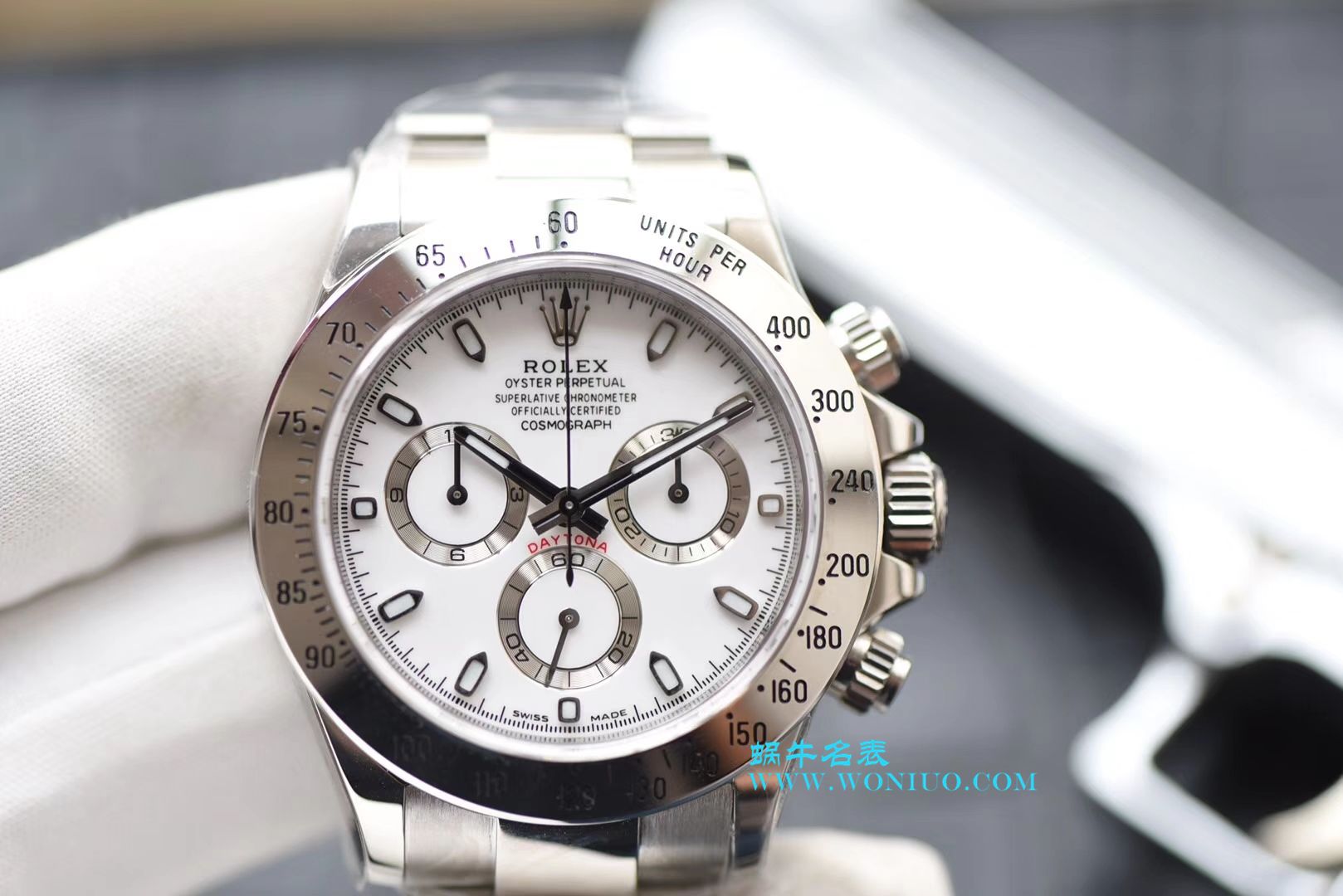 【N Factory 最新神作～原装结构4130】 Rolex  Cosmograph Daytona  top  Replica Copy  Ditongna 系列116520-78590 白钢 Ditongna  / R217