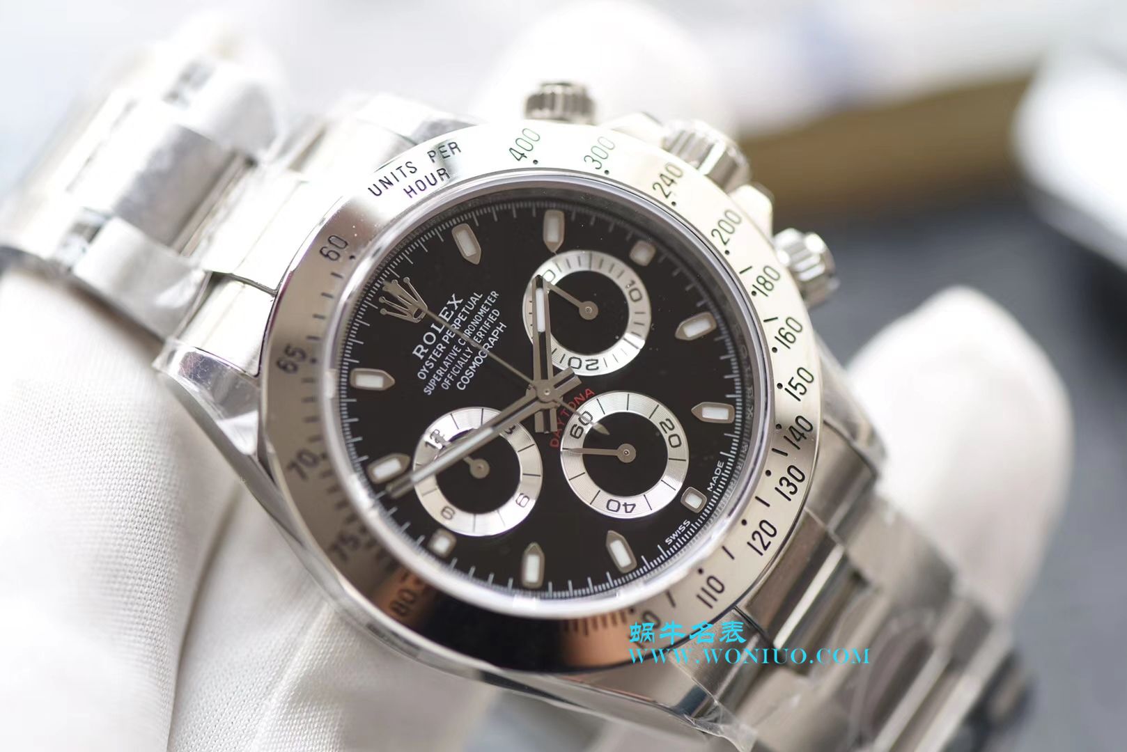 【N Factory 最新神作～原装结构4130 Ditongna 】 Rolex  Cosmograph Daytona  Ditongna  Best  Replica Copy  Watches 116520-78590 黑盘 wrist watches (黑钢迪) / R216