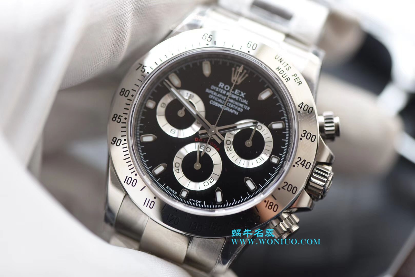 【N Factory 最新神作～原装结构4130 Ditongna 】 Rolex  Cosmograph Daytona  Ditongna  Best  Replica Copy  Watches 116520-78590 黑盘 wrist watches (黑钢迪) / R216