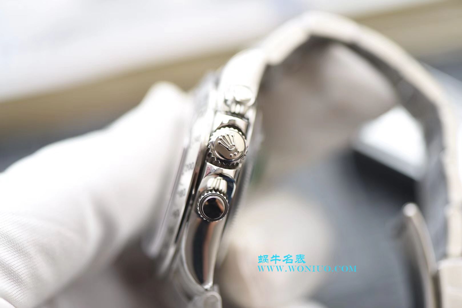 【N Factory 最新神作～原装结构4130】 Rolex  Cosmograph Daytona  top  Replica Copy  Ditongna 系列116520-78590 白钢 Ditongna  / R217
