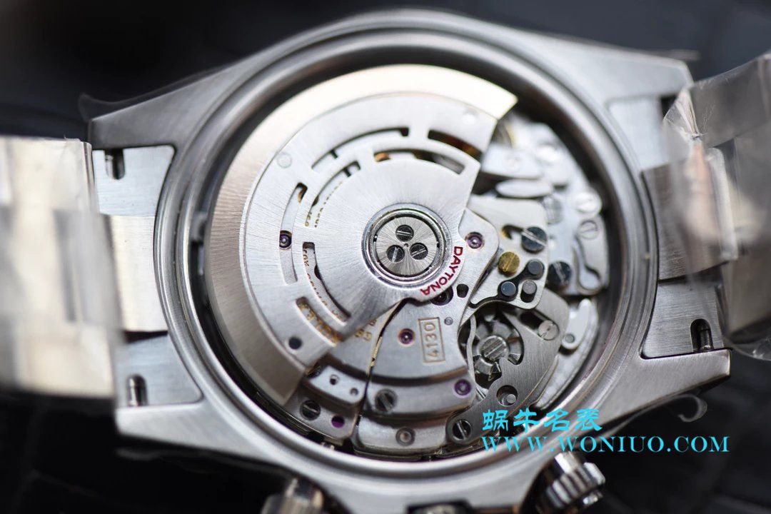 【N Factory 最新神作～原装结构4130 Ditongna 】 Rolex  Cosmograph Daytona  Ditongna  Best  Replica Copy  Watches 116520-78590 黑盘 wrist watches (黑钢迪) / R216