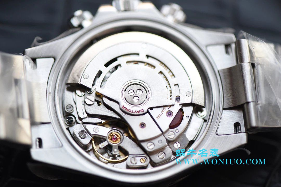 【N Factory 最新神作～原装结构4130 Ditongna 】 Rolex  Cosmograph Daytona  Ditongna  Best  Replica Copy  Watches 116520-78590 黑盘 wrist watches (黑钢迪) / R216