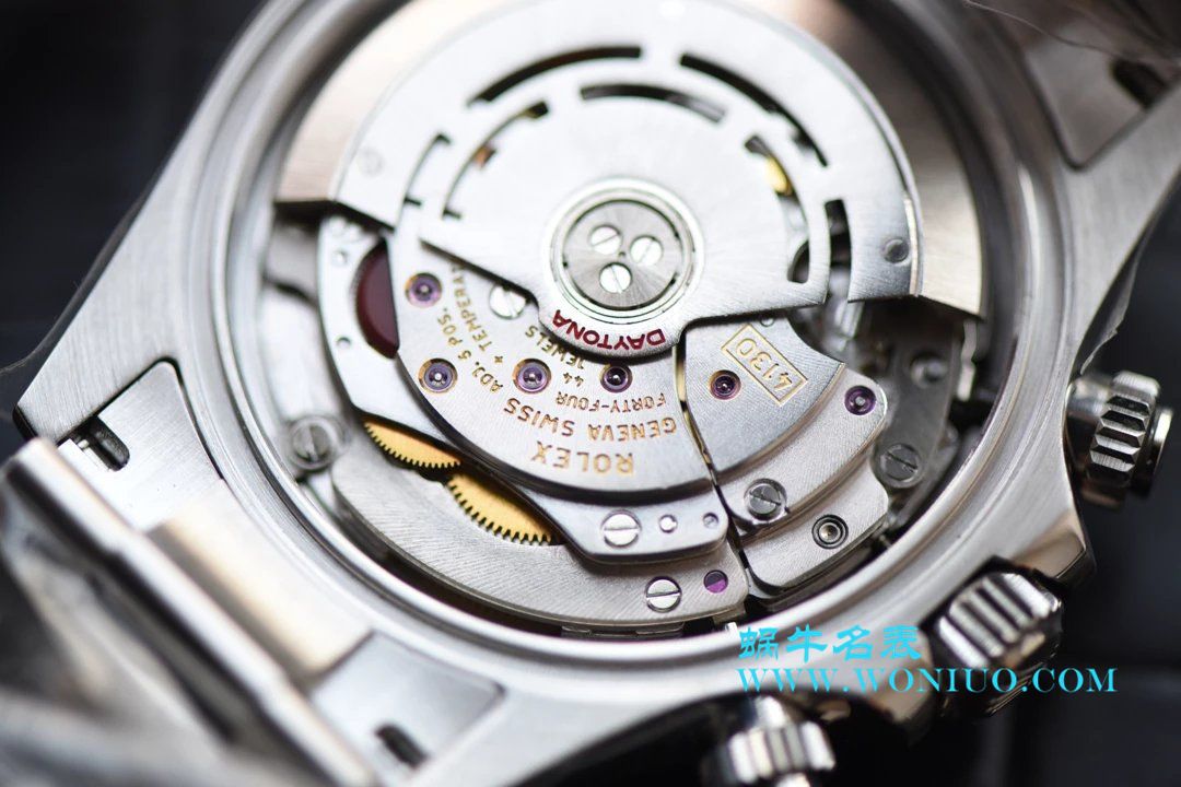 【N Factory 最新神作～原装结构4130 Ditongna 】 Rolex  Cosmograph Daytona  Ditongna  Best  Replica Copy  Watches 116520-78590 黑盘 wrist watches (黑钢迪) / R216