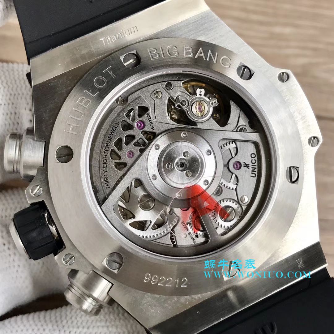 【JB Perfect  High quality  Replica Watches 】 hublot BIG BANG系列411.OX.1180.RX镂空 wrist watches  / YB054
