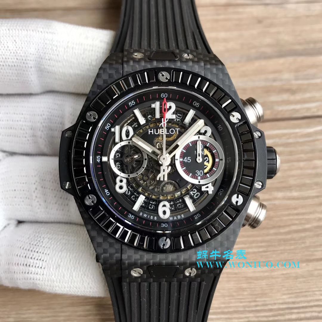 【JB Perfect  High quality  Replica Watches 】 hublot BIG BANG系列411.OX.1180.RX镂空 wrist watches  / YB054