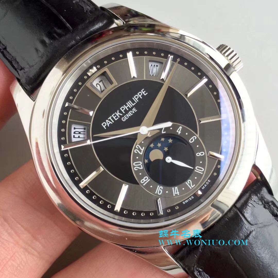 【KM Perfect  High quality  Replica Watches 】 PATEK PHILIPPE 复杂功能计时系列5205G-001、5205G-010、5205G-013 白金 wrist watches  / BD226