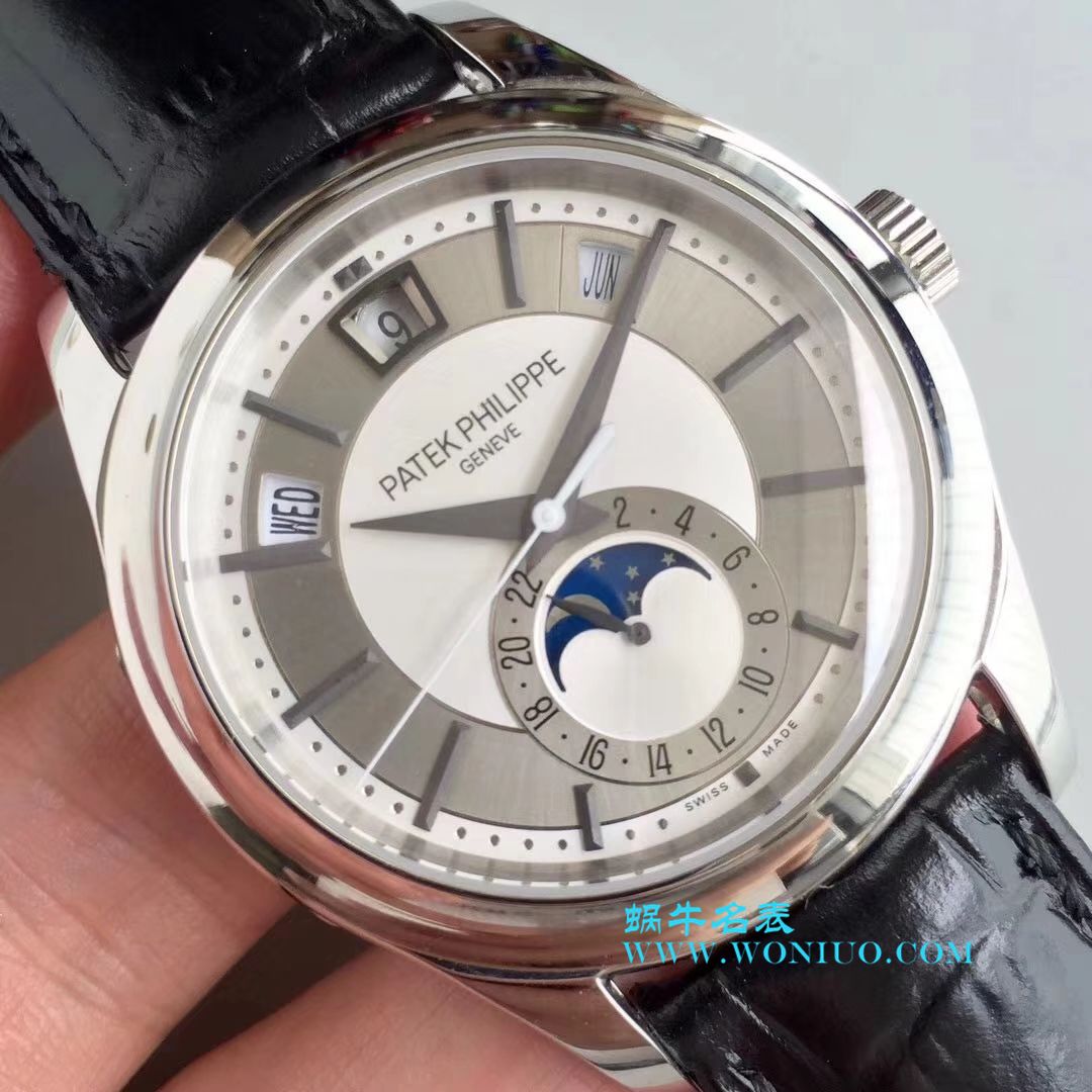 【KM Perfect  High quality  Replica Watches 】 PATEK PHILIPPE 复杂功能计时系列5205G-001、5205G-010、5205G-013 白金 wrist watches  / BD226