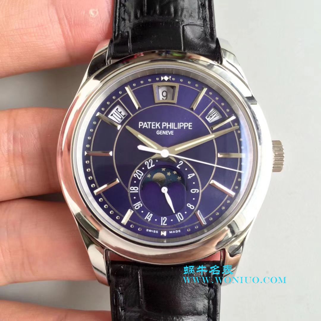 【KM Perfect  High quality  Replica Watches 】 PATEK PHILIPPE 复杂功能计时系列5205G-001、5205G-010、5205G-013 白金 wrist watches  / BD226
