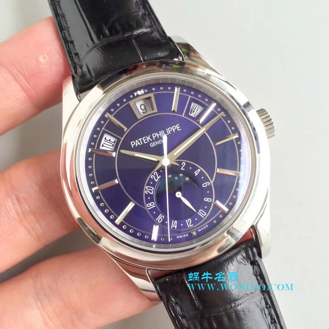 【KM Perfect  High quality  Replica Watches 】 PATEK PHILIPPE 复杂功能计时系列5205G-001、5205G-010、5205G-013 白金 wrist watches  / BD226