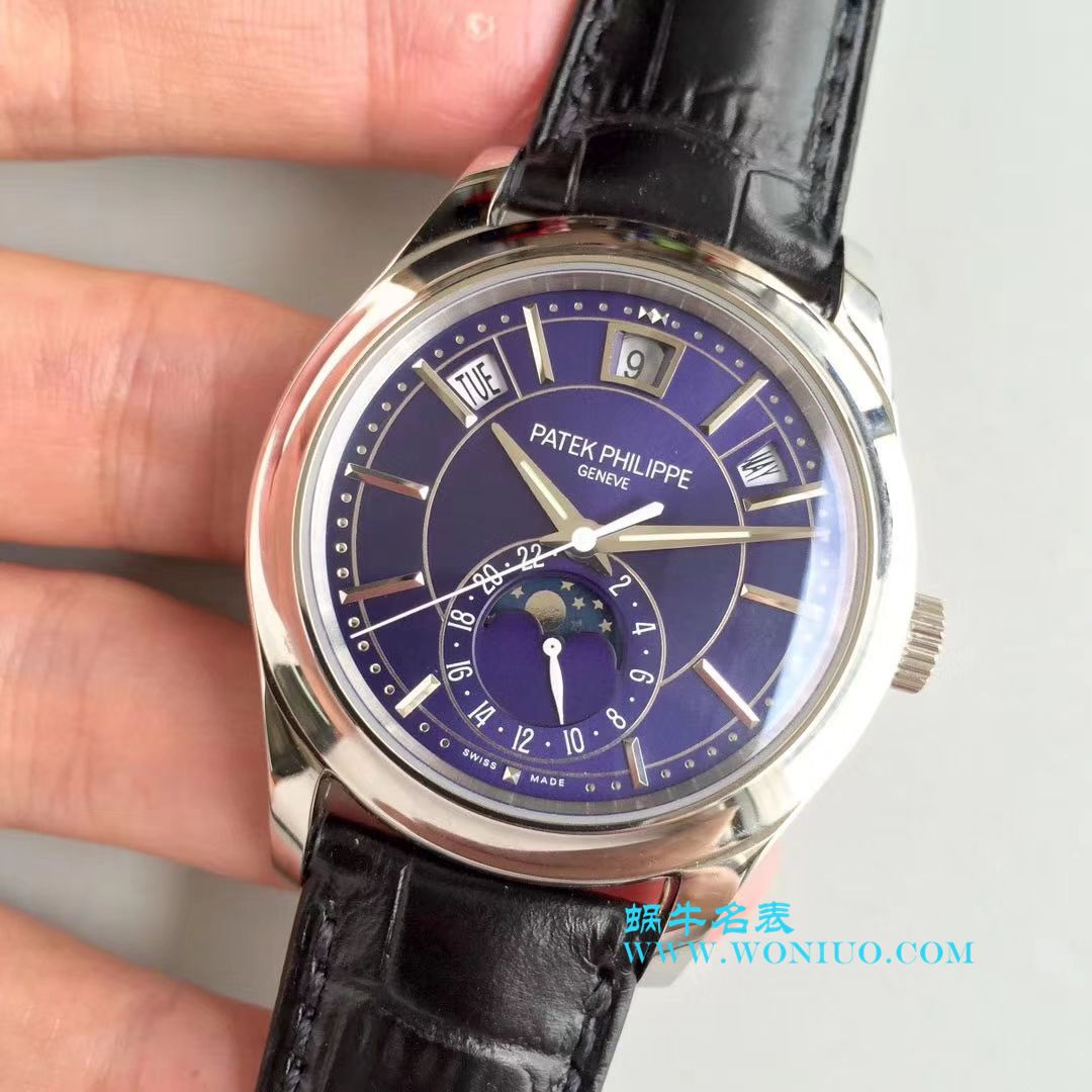 【KM Perfect  High quality  Replica Watches 】 PATEK PHILIPPE 复杂功能计时系列5205G-001、5205G-010、5205G-013 白金 wrist watches  / BD226