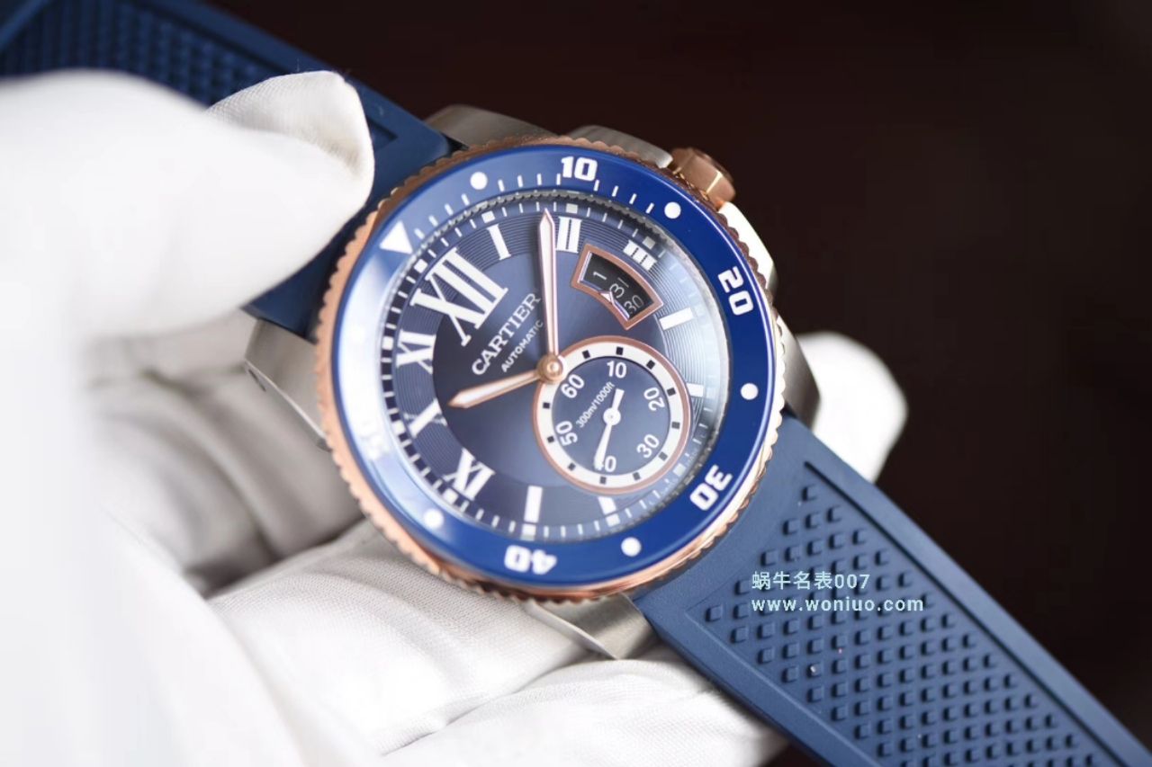 【JF Factory  High quality  Replica Watches 】 Cartier  卡历博/卡利博CALIBRE DE  Cartier  系列W2CA0009 wrist watches  / K074
