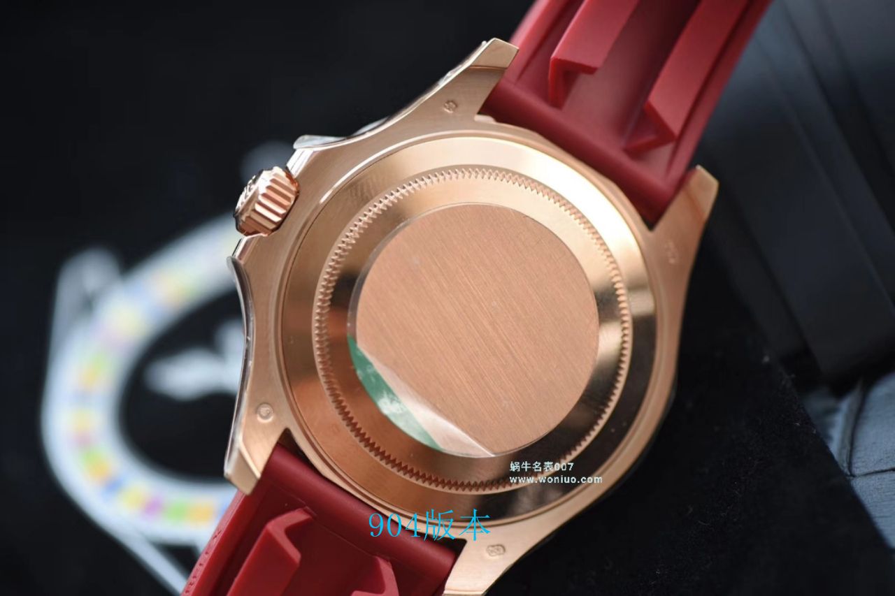 【NOOB Factory  Perfect  High quality  Replica Watches 】 Rolex  Yacht-Master 系列116695SATS“糖豆”圈彩虹游艇 Rolex 游艇 wrist watches  / R192
