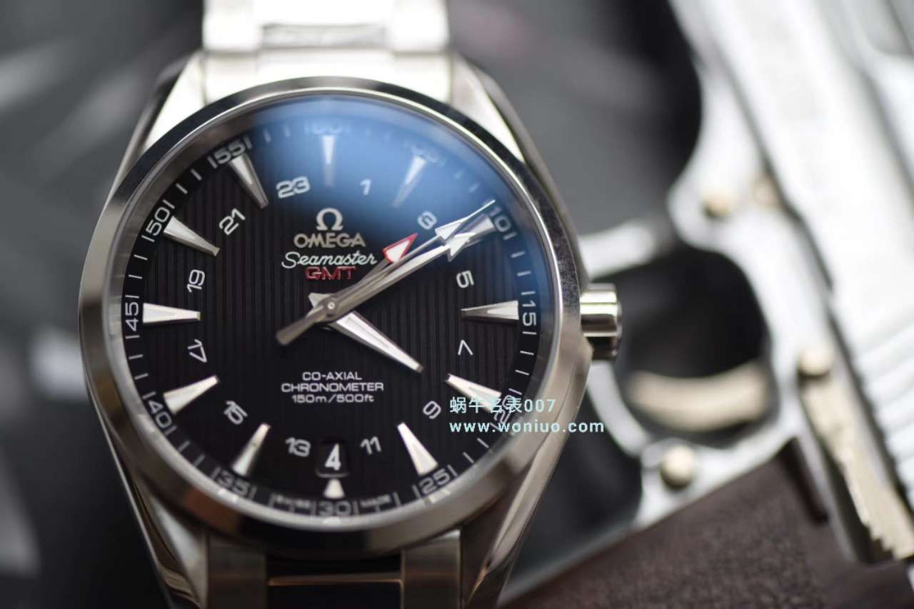  【VS Perfect  High quality  Replica Watches 】OMEGA Seamaster 150 米GMT系列231.10.43.22.01.001 wrist watches  / M331