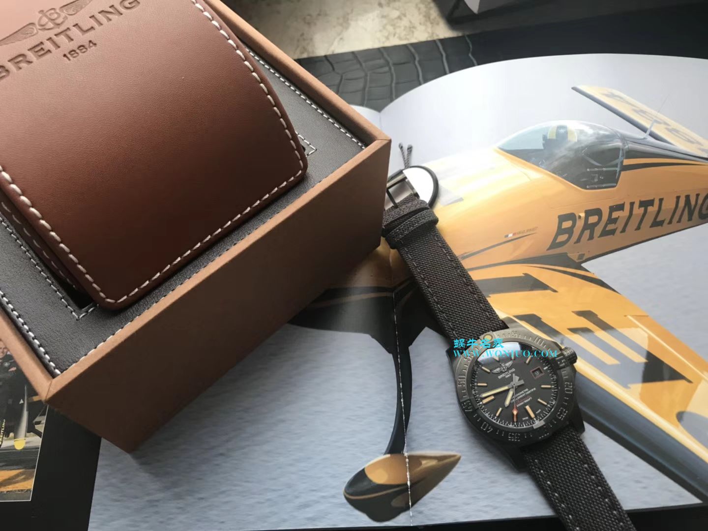 原单新款， Breitling 复仇者黑鸟，44mm，原 Factory 钛金属 watchcase  / BL087