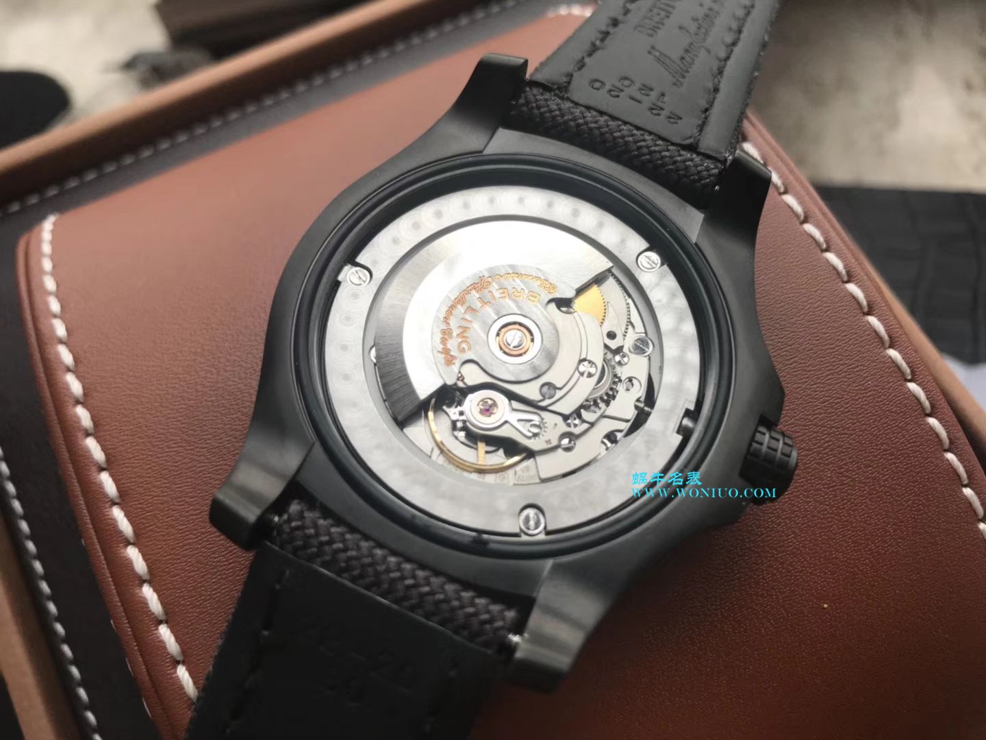 原单新款， Breitling 复仇者黑鸟，44mm，原 Factory 钛金属 watchcase  / BL087