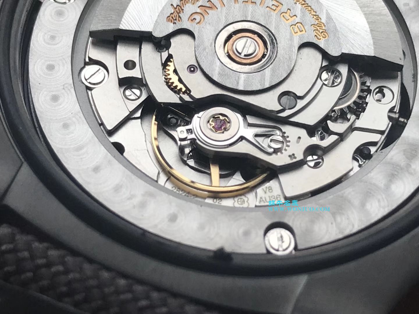 原单新款， Breitling 复仇者黑鸟，44mm，原 Factory 钛金属 watchcase  / BL087