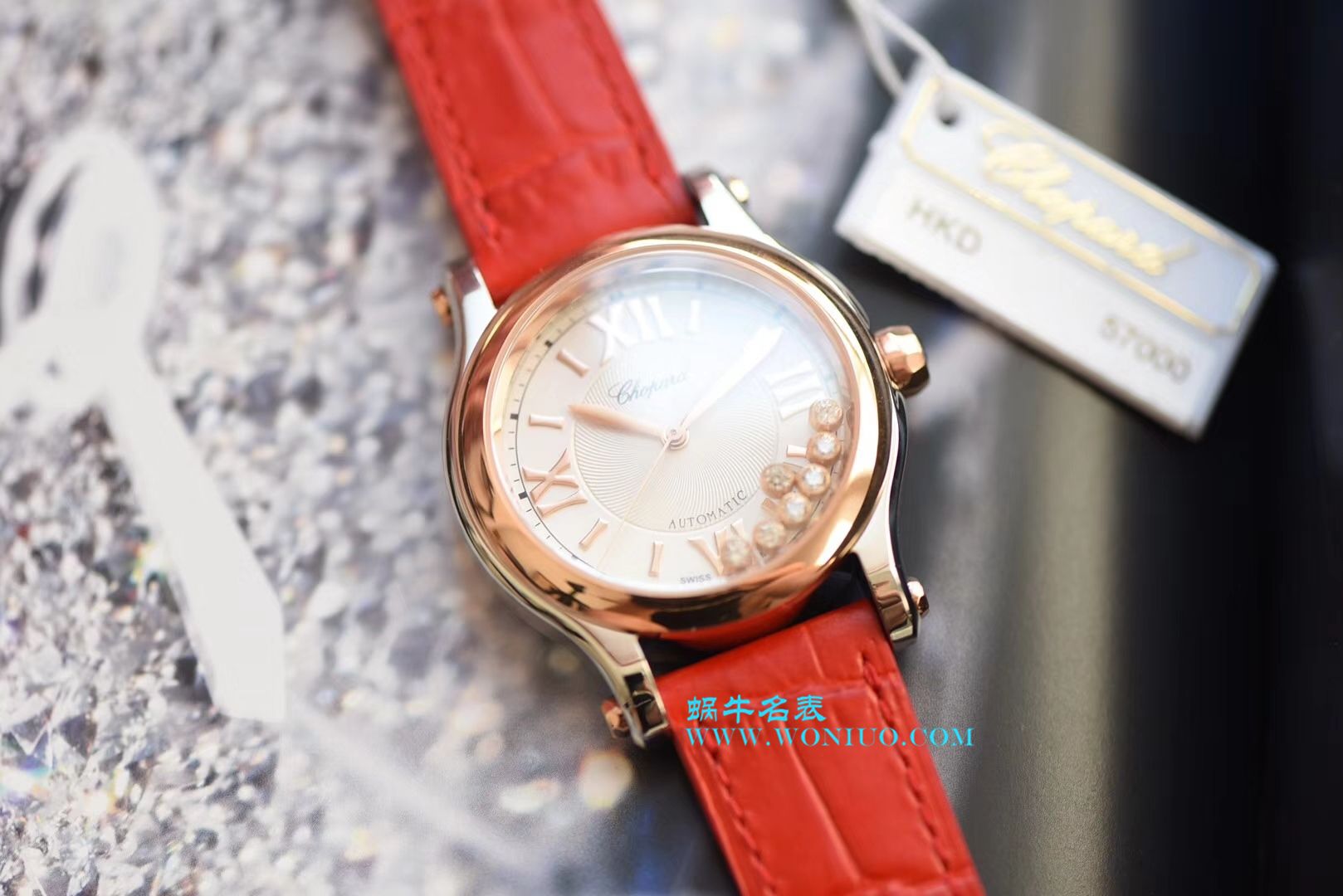 Chopard HAPPY SPORT MEDIUM AUTOMATIC系列 278559-3001  top  Replica Copy 女士 Watches  / XB015