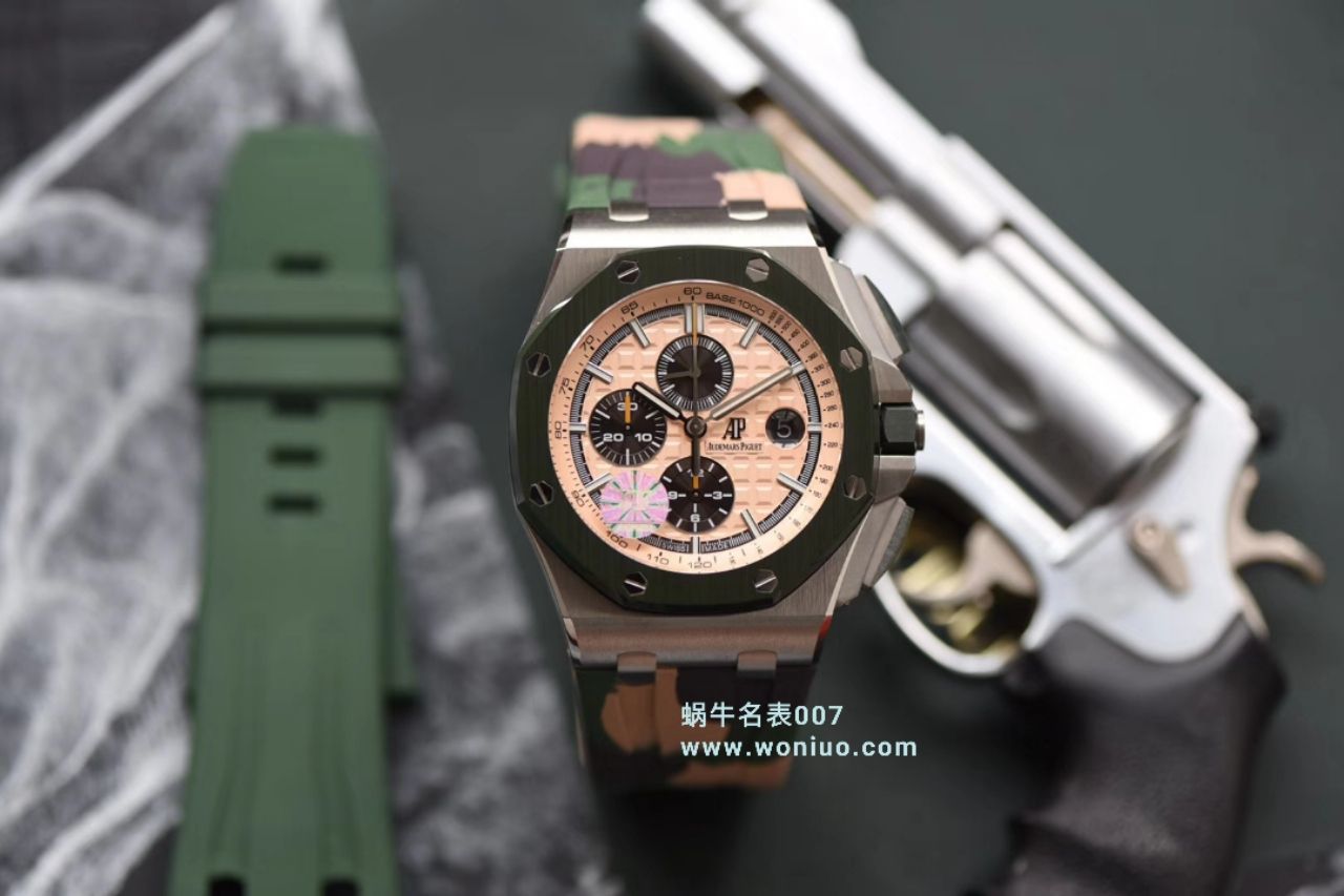 【JF Perfect  High quality  Replica Watches 】Audemars Piguet  Royal Oak Offshore 系列26400SO.OO.A054CA.01 wrist watches  / AP136