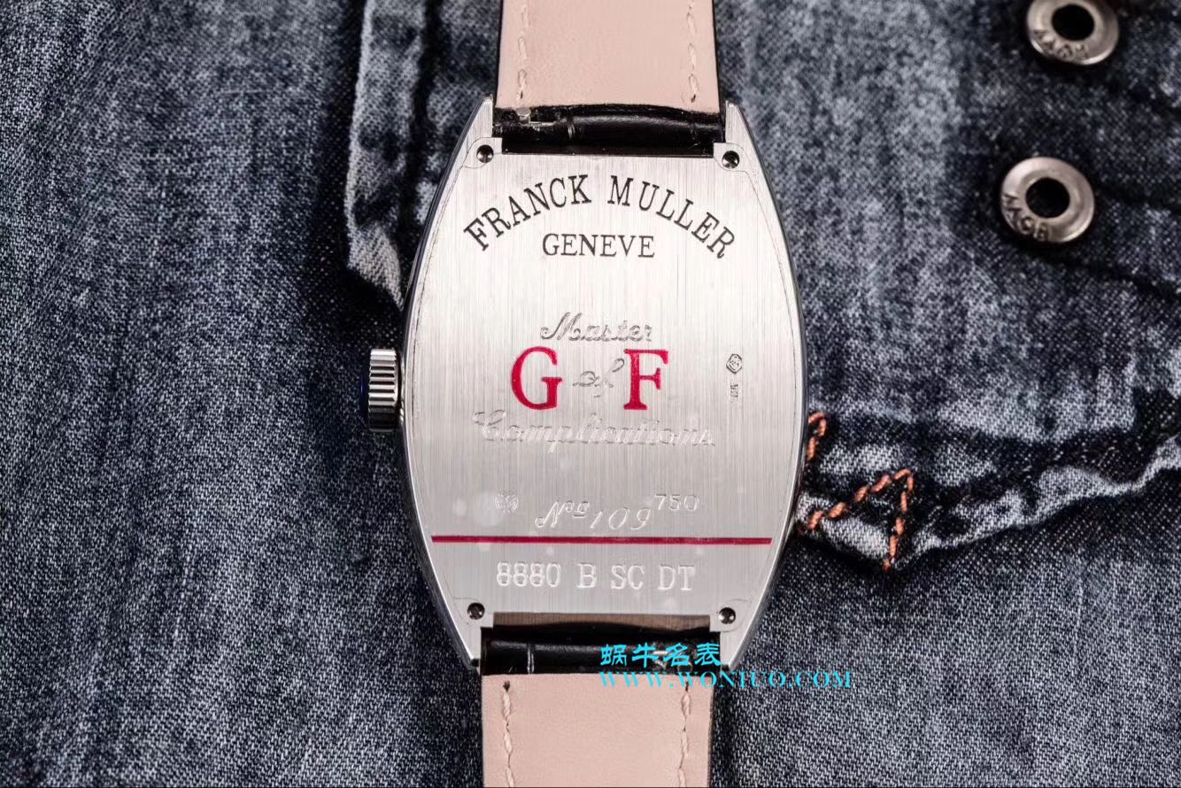 【GF新品- Replica Copy 男神特供版】Franck Muller 法穆兰Casablanca系列8880酒桶型男表 / FL025