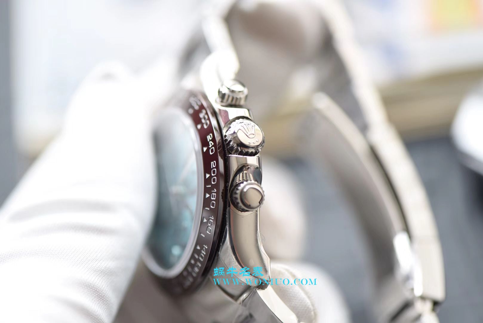【N Factory  Perfect  High quality  Replica Watches 】 Rolex  Cosmograph Daytona  Ditongna 系列116506-78596冰蓝盘棕色计时外圈 wrist watches  / R236