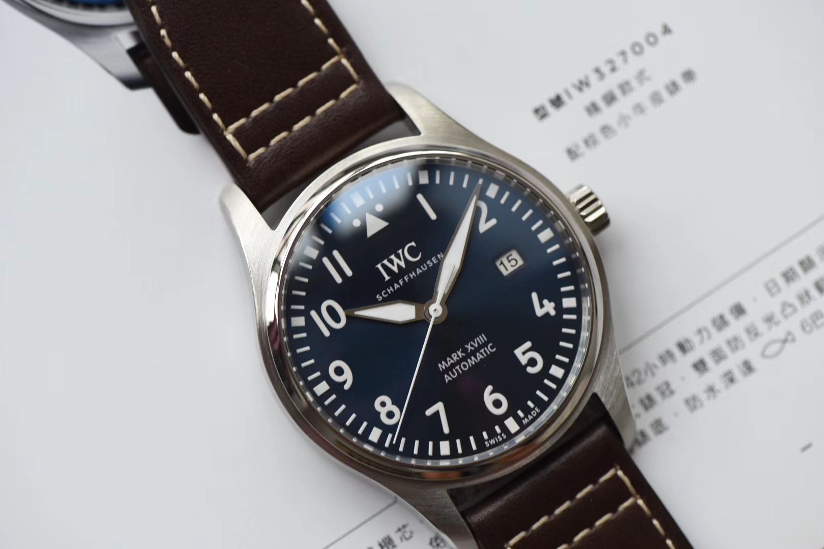 【V7 top  TOP 作品、 Perfect  High quality  Replica 】 IWC 表  MARK XVII 飞行员 wrist watches “小王子”特别版系列IW327004 wrist watches 、IW327003，IW327001,IW327002 